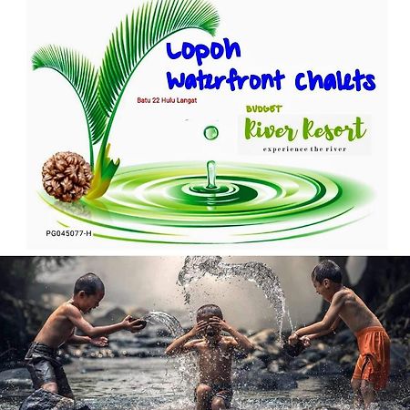 Lopoh Waterfront Budget Chalets Villa Hulu Langat Kültér fotó