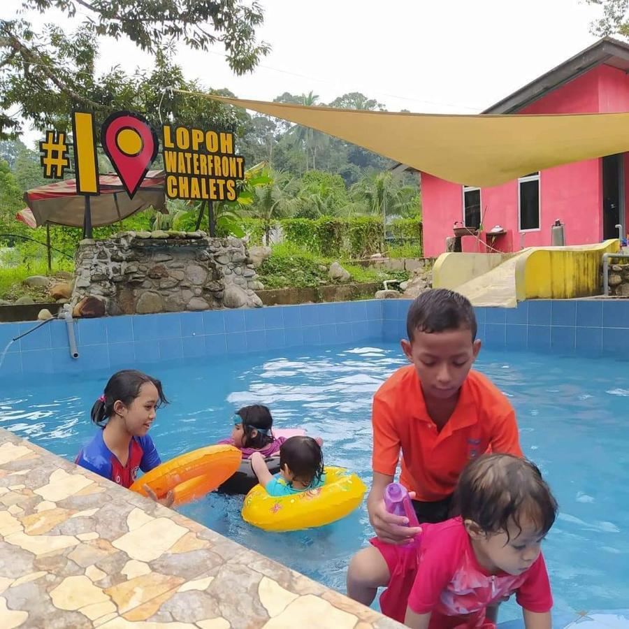 Lopoh Waterfront Budget Chalets Villa Hulu Langat Kültér fotó