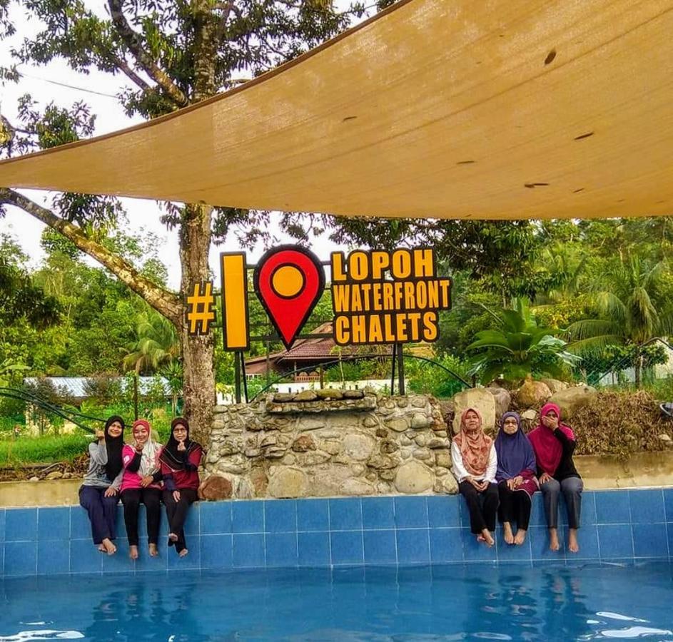 Lopoh Waterfront Budget Chalets Villa Hulu Langat Kültér fotó