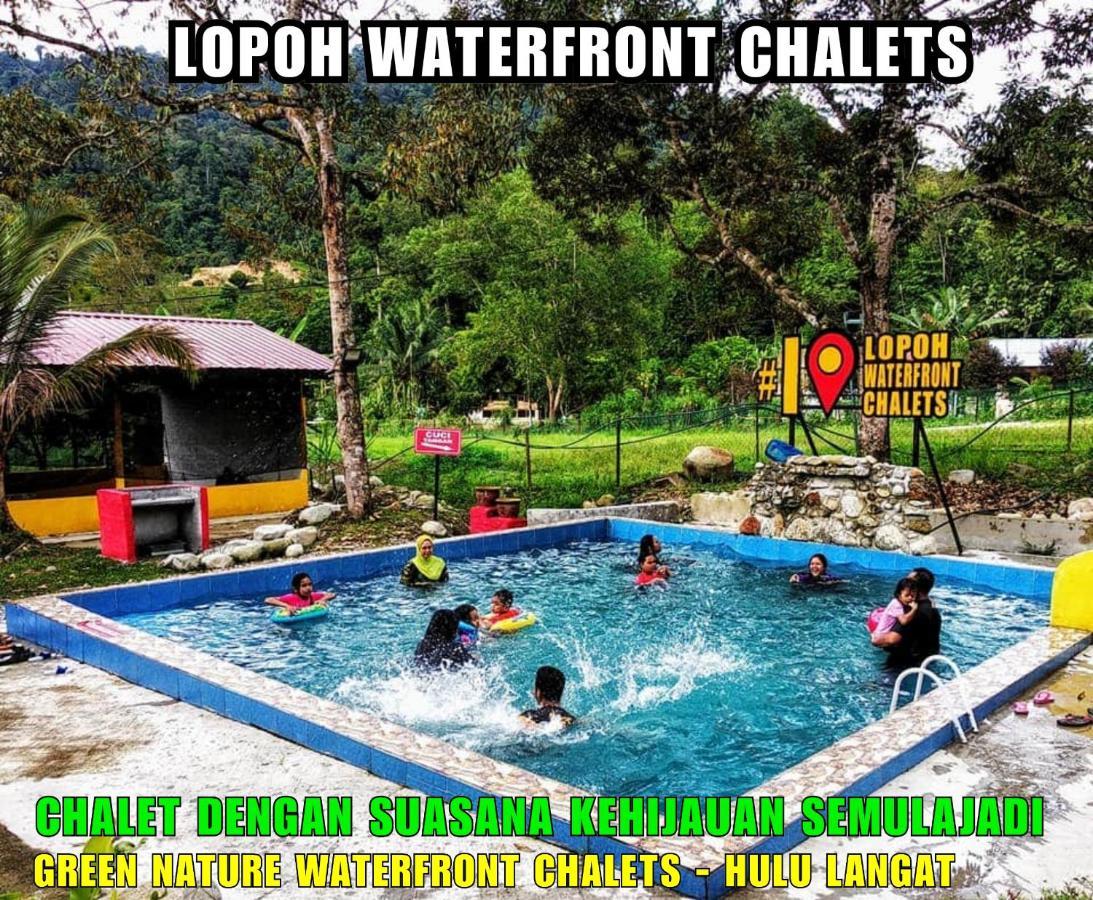 Lopoh Waterfront Budget Chalets Villa Hulu Langat Kültér fotó