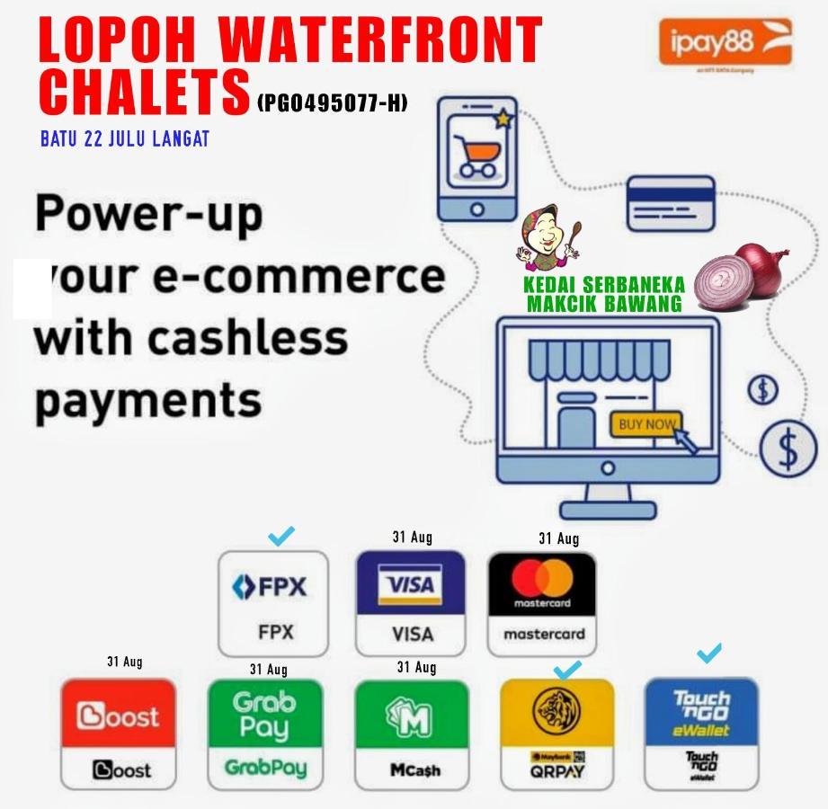 Lopoh Waterfront Budget Chalets Villa Hulu Langat Kültér fotó
