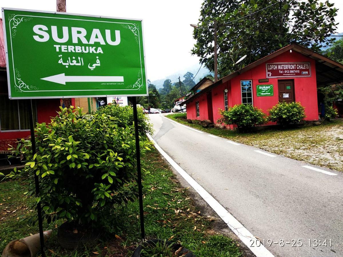 Lopoh Waterfront Budget Chalets Villa Hulu Langat Kültér fotó