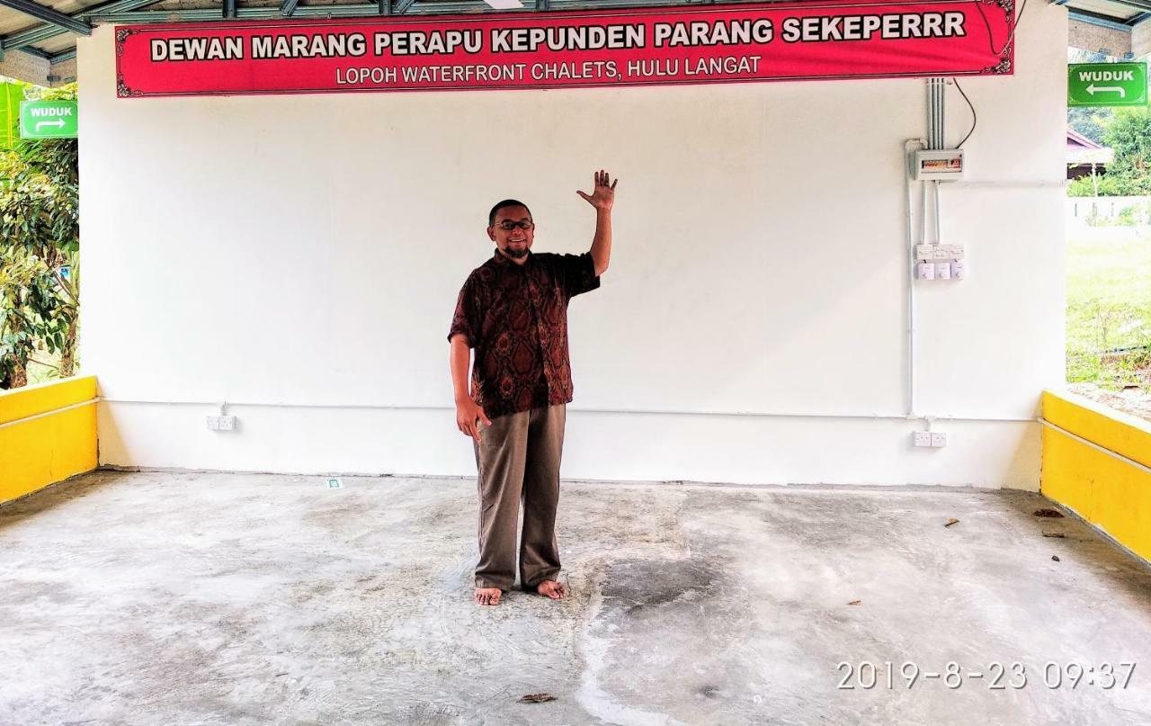 Lopoh Waterfront Budget Chalets Villa Hulu Langat Kültér fotó